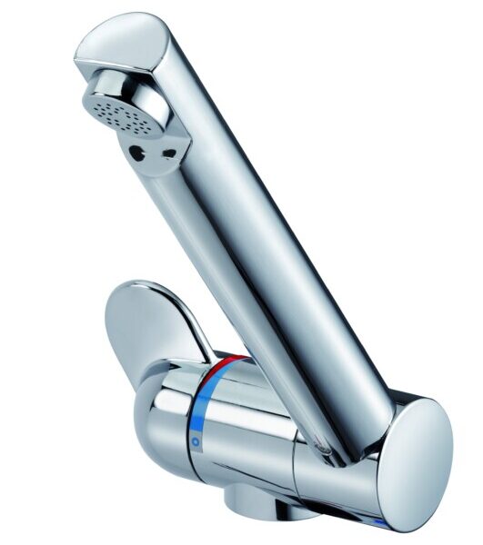 Torneira misturadora elétrica rebatível 3 bar Barwig